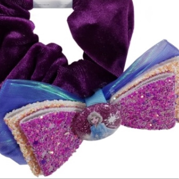 Girls Frozen 11 Hair Scrunchie -Elsa - Picture 3 of 3
